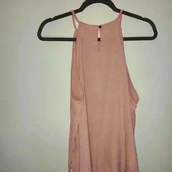 Shein plus size 1x pink tassel trim tank top - Picture 2 of 2